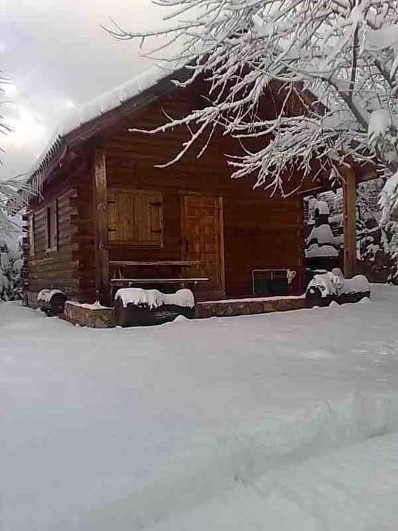 Cabana De Madera La Encina Burunchel Zewnętrze zdjęcie