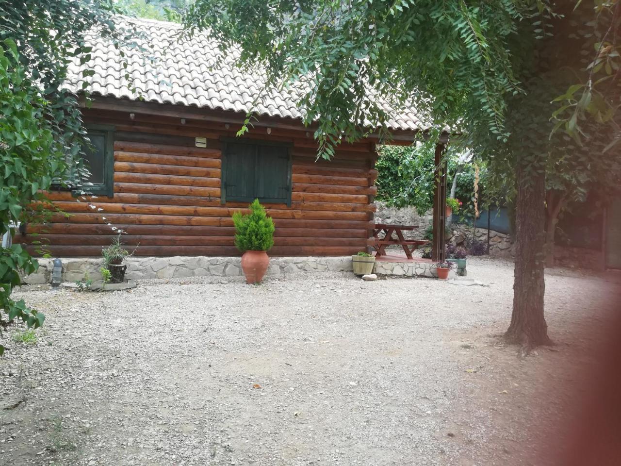 Cabana De Madera La Encina Burunchel Zewnętrze zdjęcie