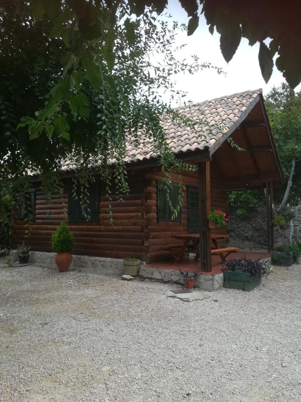 Cabana De Madera La Encina Burunchel Zewnętrze zdjęcie