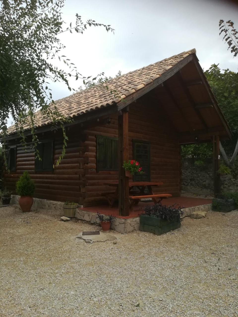 Cabana De Madera La Encina Burunchel Zewnętrze zdjęcie